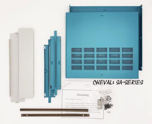 علبة صندوق الضميمة الإلكترونية DIY 1.5U 65 × 279 × 305 ملم. الألومنيوم الأزرق الكامل in Kuwait