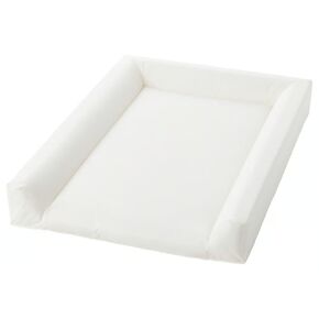 Waterproof Baby Changing Pad – Soft Foam with Raised Sides for Safety, Easy-to-Clean PEVA Surface, 18.9"x29.1", Phthalate-Free & Travel Friendly