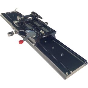 FLYCITY 19-15mm Camera Base Plate 18" with Dovetail Tripod Plate (ARRi Standard)
