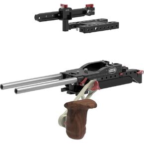 Vocas Handheld Production Kit with 15mm Universal Shoulder Base Plate and H-Cheese Plate for Sony PXW-FX9