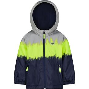 OSHKOSH B'GOSH Boys' Midweight Jersey Lined Hooded Jacket with Zipper Pocket