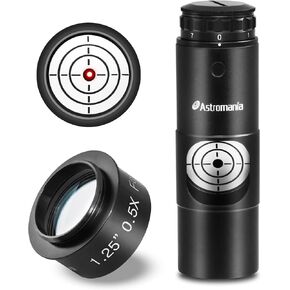 Astromania 1.25" 0.5X Reducer Corrector - Bundle with - 1.25" Laser Collimator