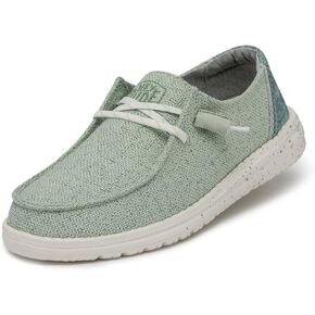 Hey Dude Women's Wendy Cheetah Grey Size 10 | Women's Shoes | Women's Slip On Shoes | Comfortable & Light-Weight in Kuwait