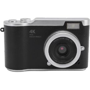 48mp CCD Camera, 18x Zoom CCD Camera 2.4 Inches 1200 MAh Battery Screen (White)