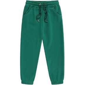 Baby Boy Pants Toddler Cotton Pull on Jogger Kids Drawstring Solid Elastic Sweatpants Boy Sweatpants Infant Pants