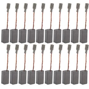 20Pcs Carbon Brush Replaceable Large Conductive Carbon Brush for Drill Motor Brushes 100 5 * 8 * 16mm