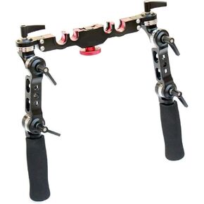 Flycity 19mm/15mm Rosette Handle Set (FC-1915-RH) دعم Handgrip مريح لسكة قضيب ، مجموعة كتف كتف الكاميرا