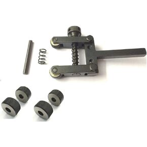 Machei Spring Clamp Type Type Knurling Tool 2 "سعة المخارط مع 4 Knurls