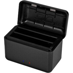 Efficient Battery Charging Solution Double Channel Charging Case Box for 360 Action Camera Battery
