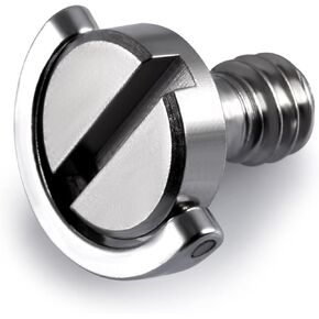 D Shaft D-Ring 1/4" Tripod Screw Mounting Screw Adapter Quick Release Camera Screw for Camcorder Tripod Monopod Plate