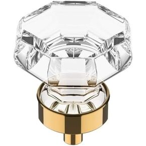 Crystal Cabinet Knobs Crystal Knobs Crystal Knobs For Dresser Drawers Clear Knobs Simple Atmosphere Cabinet Handle Bathroom Kitchen Accessories Closet Decor Suitable For Various Furniture Styles