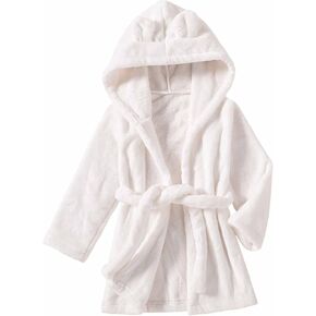 Kids Baby Boys Girls Hooded Warm Flannel Towel Robe Bathrobe Soft Pajamas Sleepwear 3 Month Old Boys Clothes