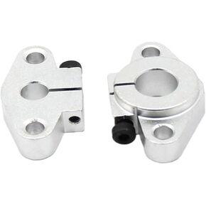 4pcs SHF10 Horizontal Linear Shaft Support 10mm Linear Rail Shaft Support Table SHF Series Rail Shaft