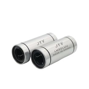 2/5pcs Optical axis Linear Motion Bearing Extension LM6LUU LM8LUU LM10LUU 12 13 16 20 25 30 35 40 50LUU Sliding(LM20LUU 20x32x80,5PCS)