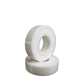 1pc Full Ceramic Bearing 608 6000-6008 6200-6206 6800-6807 6900-6906 2RS Double-Sided Sealed Zirconia Ceramic Ball Bearing(6200-2RS 10x30x9mm)