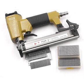 23 Gauge Compact Pneumatic Pin Nail Gun P625,Headless Pin Nailer Fits 3/8"-1"(10-25mm) Length Nails