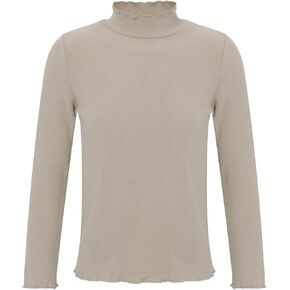 Kids Girls Boys Pullover Tops Undershirts Slim Fit Basic Layering T Shirt Long Sleeve Tees Plain Tunic Blouse