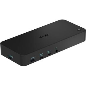 i-tec USB 3.0/USB-C/Thunderbolt 3X 4K Docking Station - Black - Value for Money, Easy to Use