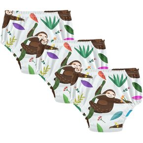 Toddler Potty Training Underwear Cotton Absorbent Soft Baby Girl Boy Potty Training Pant 2T-5T