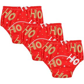 Toddler Potty Training Underwear Cotton Absorbent Soft Baby Girl Boy Potty Training Pant 2T-5T