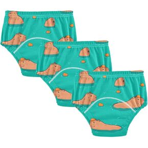 Toddler Potty Training Underwear Cotton Absorbent Soft Baby Girl Boy Potty Training Pant 2T-5T