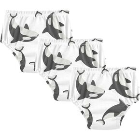 Toddler Potty Training Underwear Cotton Absorbent Soft Baby Girl Boy Potty Training Pant 2T-5T