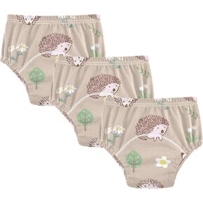 Toddler Potty Training Underwear Cotton Absorbent Soft Baby Girl Boy Potty Training Pant 2T-5T