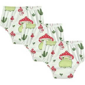 Toddler Potty Training Underwear Cotton Absorbent Soft Baby Girl Boy Potty Training Pant 2T-5T