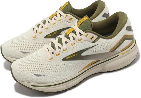 Brooks Mens Ghost 15 Running Shoe - Peacoat/Orange/Surf the Web - 11.0 - D in Saudi Arabia