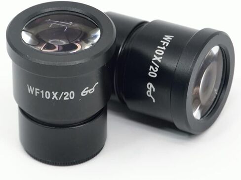 Microscope Observation WF10X/20 Super Widefield 10X Microscope Eyepiece with Cross Reticle 30mm(WF10X20R) in Saudi Arabia