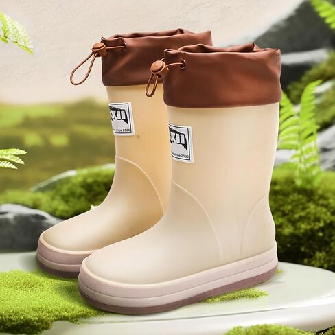 IWIHMIV Kids Rainboots Girls' Rain Boots Boys Rainboots Kids Rain Boots Toddler Rain Shoes Children Boots for Boys and Girls in Saudi Arabia
