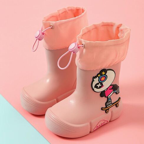 IWIHMIV Kids Rainboots Girls' Rain Boots Boys Rainboots Kids Rain Boots Toddler Rain Shoes Children Boots for Boys and Girls in Saudi Arabia
