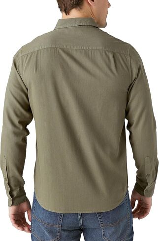 Lucky Brand Men's Lived-in Long Sleeve Utility Shirt in Saudi Arabia