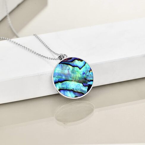 YAFEINI AA Gift Necklace Sterling Silver Alcoholics Anonymous Recovery Necklace AA Sobriety Pendant Jewelry for Women Girls Gift in Saudi Arabia