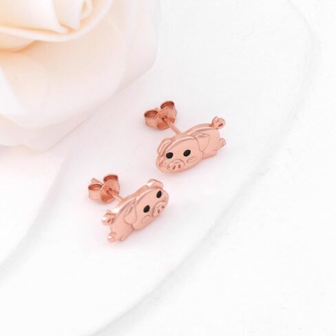 925 Sterling Silver Adorable Dog Stud Earrings for Women Hypoallergenic Cute Puppy Ear Studs for Teens Girls Dog Animal Earring Studs Jewelry Gifts for Daughter in Saudi Arabia