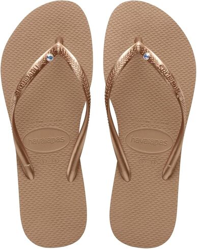 صندل نسائي من Havaianas كريستال sw II - أبيض - 6 in Kuwait