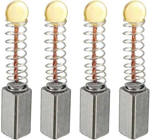 Tools Compatible with 4pcs Carbon Brushes Kit for Compatible with Electric Motors 10mm X 5 X 5mm Replacement Part 20mm Length Carbon Brushes in Saudi Arabia