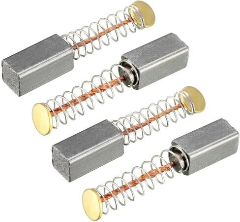 Tools Compatible with 4pcs Carbon Brushes Kit for Compatible with Electric Motors 10mm X 5 X 5mm Replacement Part 20mm Length Carbon Brushes in Saudi Arabia