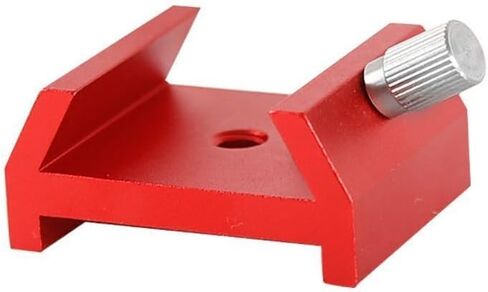 Various Styles Aluminum Alloy Finder Scope Base Dovetail Bracket for Astronomical Telescope (C#-Red+Black(2Pcs)) in Saudi Arabia