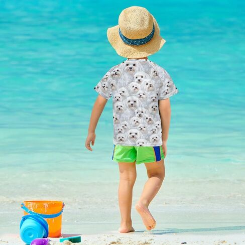 KLL Girls Bathing Suit Short Sleeve Little Girls Swimsuit in Saudi Arabia