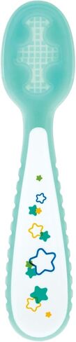 Nuby Baby's First Spoons Set - (3-Pack) Feeding Utensils for Babies - 6+ Months - Pink/Aqua/Purple in Saudi Arabia