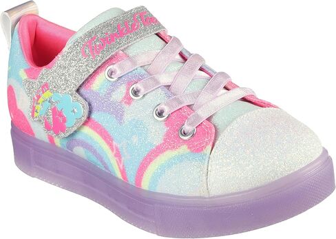 Skechers Kids Girls Twinkle Sparks Ice 2.0-Shim Sneaker, Multi, 6 Toddler in Saudi Arabia