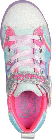 Skechers Kids Girls Twinkle Sparks Ice 2.0-Shim Sneaker, Multi, 6 Toddler in Saudi Arabia