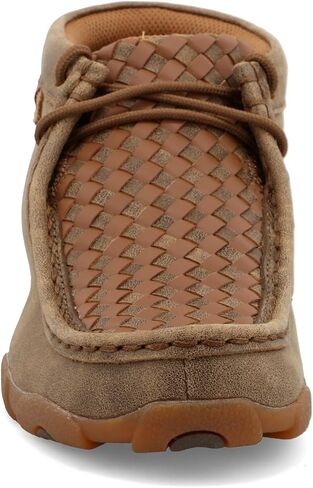 Twisted X Kids Chukka Driving Moc, Bomber & Tan, 3.5 M in Saudi Arabia