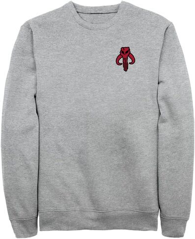 STAR WARS Men's Embroidered Mandalorian Emblem Sweatshirt in Saudi Arabia