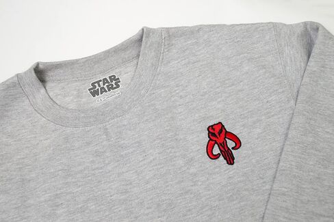 STAR WARS Men's Embroidered Mandalorian Emblem Sweatshirt in Saudi Arabia