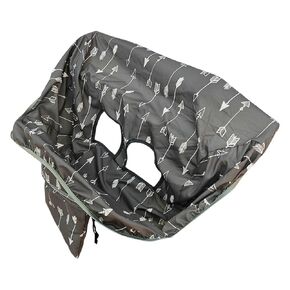 Baby Shopping Cart Cover,Baby Shopping Cart Seat Covers with Safety Harness - Multifunctional Shopping Carriage Cover for Baby Boy Girl, Machine Washable
