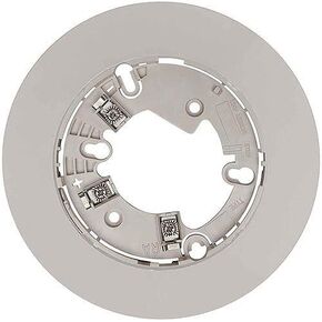 B300-6-IV 6" Base, Standard Flanged Low-Profile Mounting Base, White