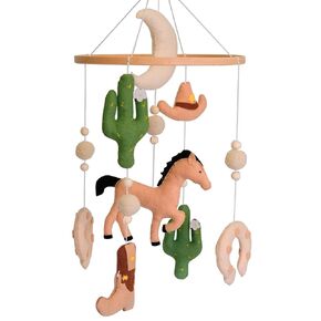 Western Baby Mobile, Cowboy Mobile for Crib, Crib Mobile for Boys, Western Nursery Decor Mobile,Baby Cowboy Nursery Decor