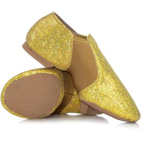 Double Platinum Womens Glitter Jazz Shoes